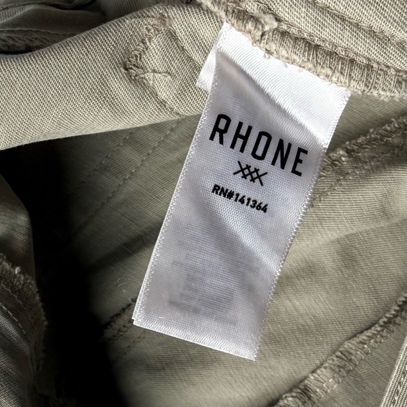 NWT Rhone Mens Everyday Twill Five Pocket Pant Khaki Slim Straight 28x33 - Picture 9 of 10